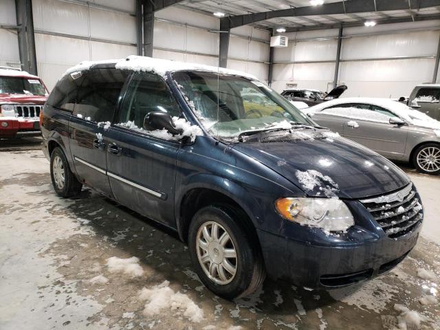 2A8GP54L67R293391 - 2007 CHRYSLER TOWN & COU TOURING ლურჯი ფოტო 4