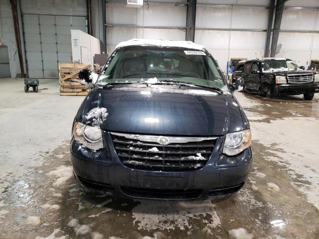 2A8GP54L67R293391 - 2007 CHRYSLER TOWN & COU TOURING BLUE photo 5