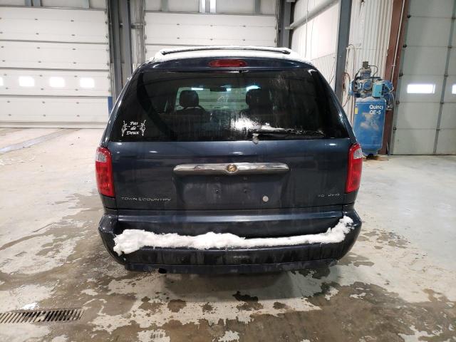 2A8GP54L67R293391 - 2007 CHRYSLER TOWN & COU TOURING ლურჯი ფოტო 6