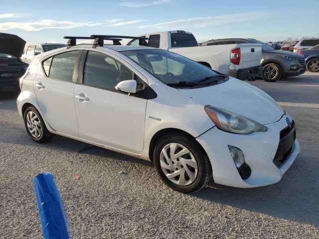 JTDKDTB32F1576181 - 2015 TOYOTA PRIUS C WHITE photo 4