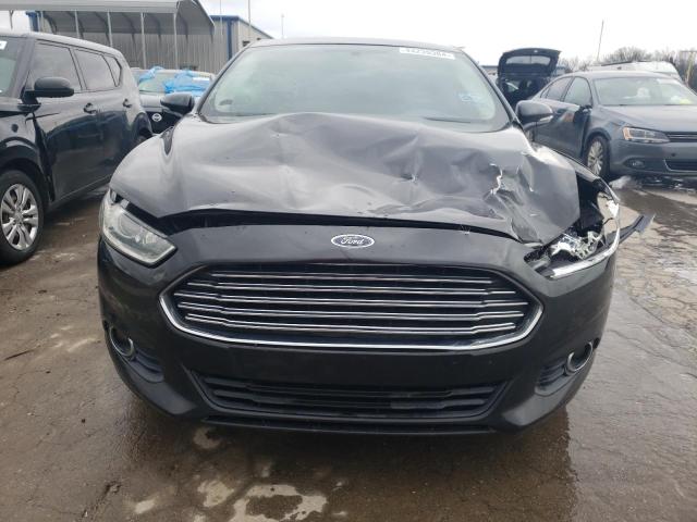 3FA6P0HR6DR197700 - 2013 FORD FUSION SE BLACK photo 5