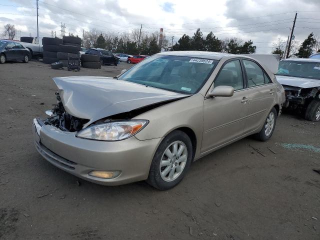 4T1BF30K14U571307 - 2004 TOYOTA CAMRY LE GOLD photo 1
