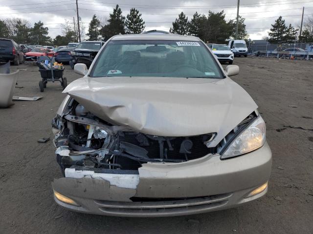 4T1BF30K14U571307 - 2004 TOYOTA CAMRY LE GOLD photo 5