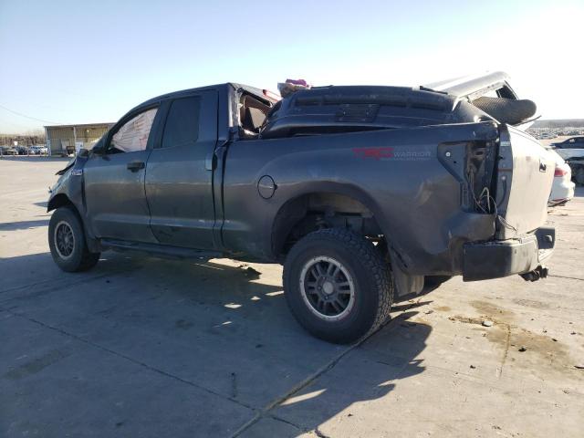 5TFUY5F13BX193469 - 2011 TOYOTA TUNDRA DOUBLE CAB SR5 GRAY photo 2