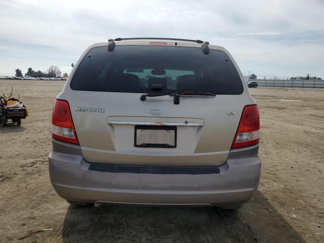 KNDJC733155419026 - 2005 KIA SORENTO EX TAN photo 6