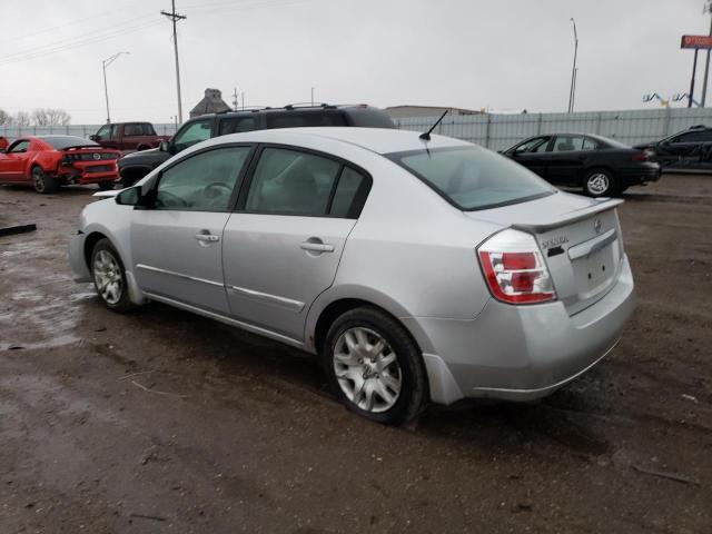 3N1AB6AP3CL621899 - 2012 NISSAN SENTRA 2.0 SILVER photo 2