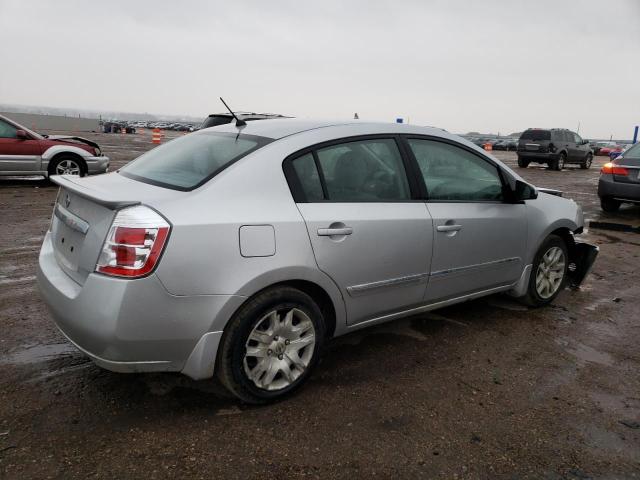 3N1AB6AP3CL621899 - 2012 NISSAN SENTRA 2.0 SILVER photo 3