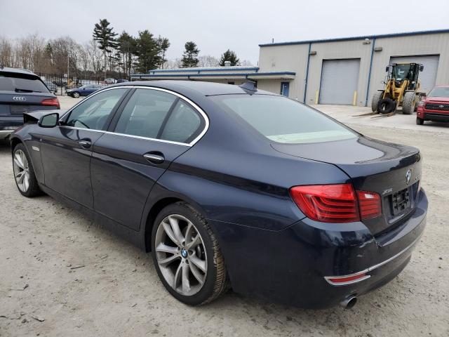 WBA5B3C5XFD548787 - 2015 BMW 535 XI BLUE photo 2