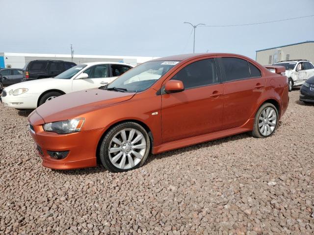 JA32U8FW2AU025319 - 2010 MITSUBISHI LANCER GTS ORANGE photo 1