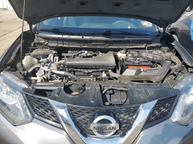 5N1AT2MV5FC907956 - 2015 NISSAN ROGUE S GRAY photo 11