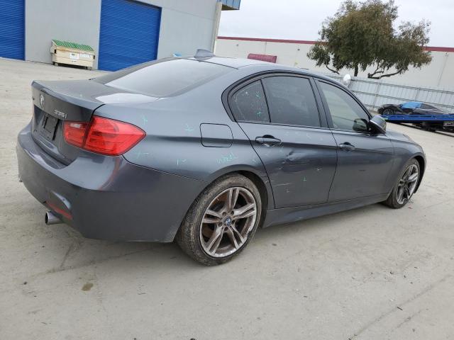 WBA3B9C53EF588464 - 2014 BMW 335 XI GRAY photo 3