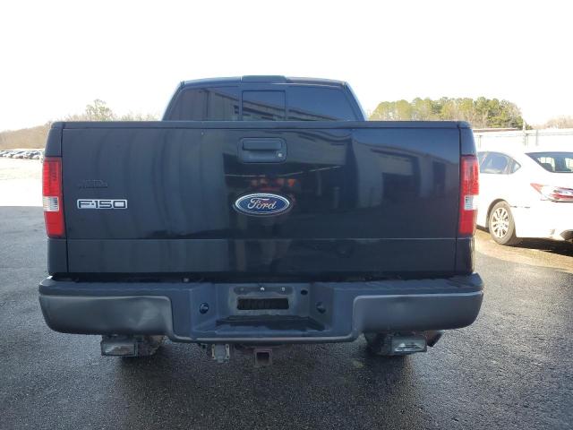 1FTPW14585KD00891 - 2005 FORD F150 SUPERCREW BLACK photo 6