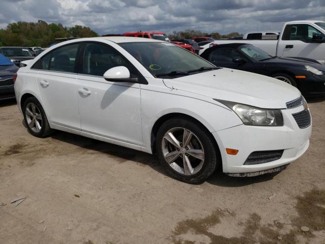 1G1PG5SC1C7382171 - 2012 CHEVROLET CRUZE LT WHITE photo 4