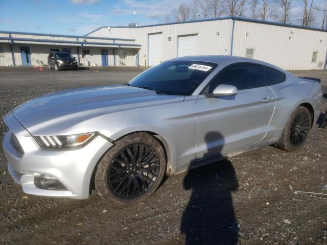 1FA6P8TH2F5418793 - 2015 FORD MUSTANG SILVER photo 1