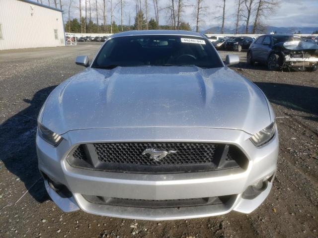 1FA6P8TH2F5418793 - 2015 FORD MUSTANG SILVER photo 5