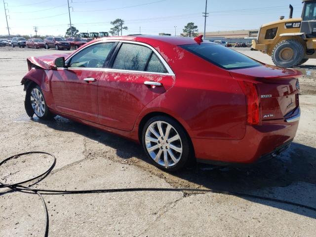 1G6AB5SA6D0136692 - 2013 CADILLAC ATS LUXURY RED photo 2