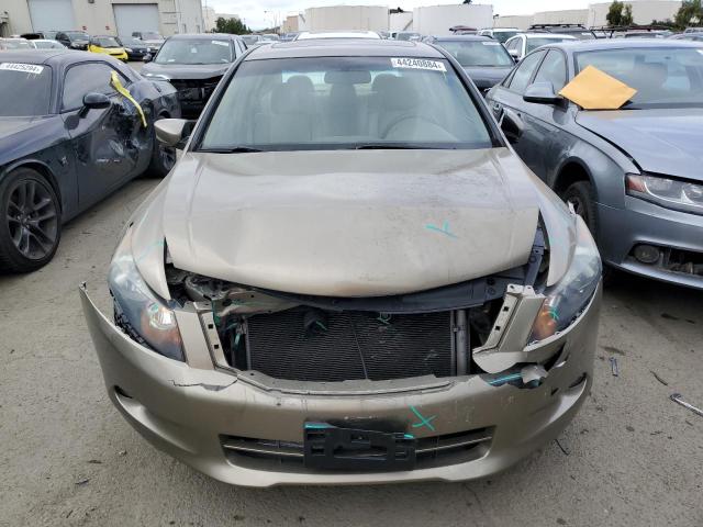 1HGCP36889A022991 - 2009 HONDA ACCORD EXL TAN photo 5