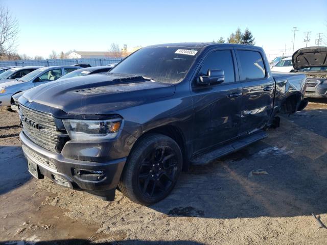 1C6SRFVT5NN105848 - 2022 RAM 1500 SPORT CHARCOAL photo 1