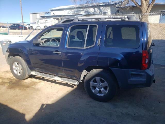 5N1AN0NU0AC506764 - 2010 NISSAN XTERRA OFF ROAD BLUE photo 2