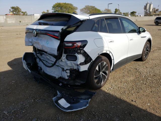 WVGTMPE21MP057935 - 2021 VOLKSWAGEN ID.4 PRO S თეთრი ფოტო 4
