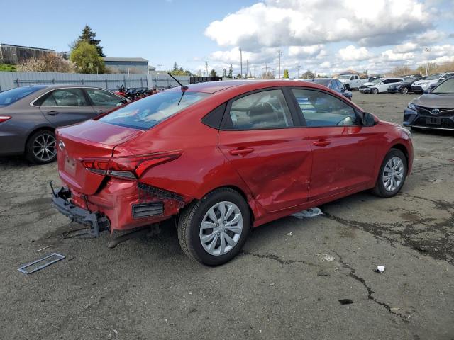 3KPC24A32KE060248 - 2019 HYUNDAI ACCENT SE RED photo 3