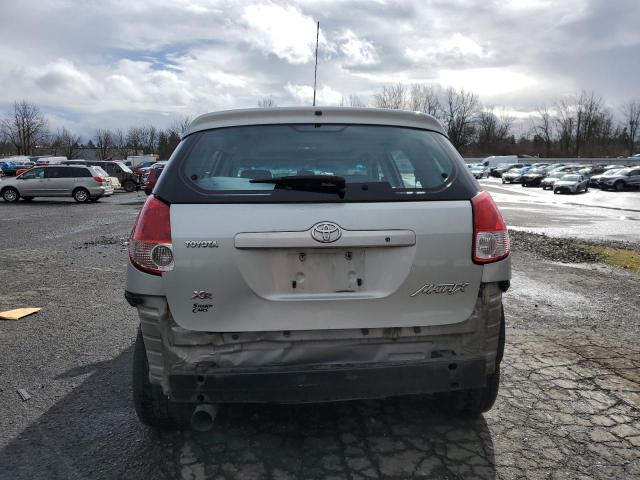 2T1KR32E23C037750 - 2003 TOYOTA COROLLA MA XR SILVER photo 6