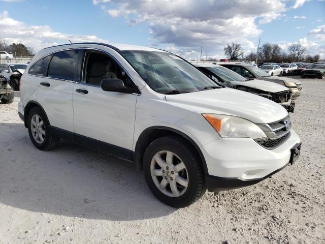 JHLRE4H43BC017175 - 2011 HONDA CR-V SE WHITE photo 4