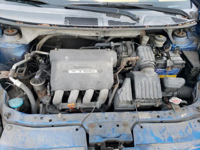 JHMGD37637S001025 - 2007 HONDA FIT S 蓝色 照片 11