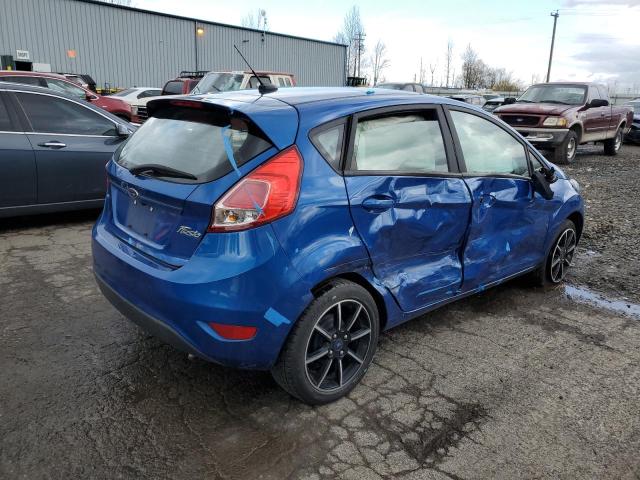 3FADP4EJ5KM166249 - 2019 FORD FIESTA SE BLUE photo 3