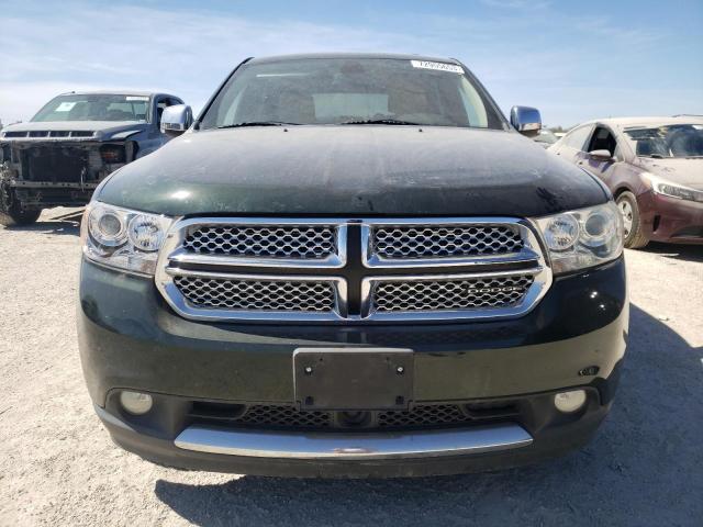 1D4SD5GT9BC664022 - 2011 DODGE DURANGO CITADEL GREEN photo 5