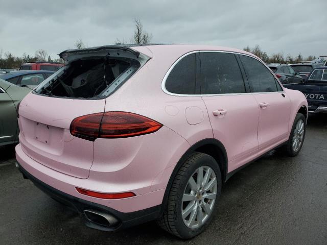 WP1AA2A25JKA01968 - 2018 PORSCHE CAYENNE PINK photo 3