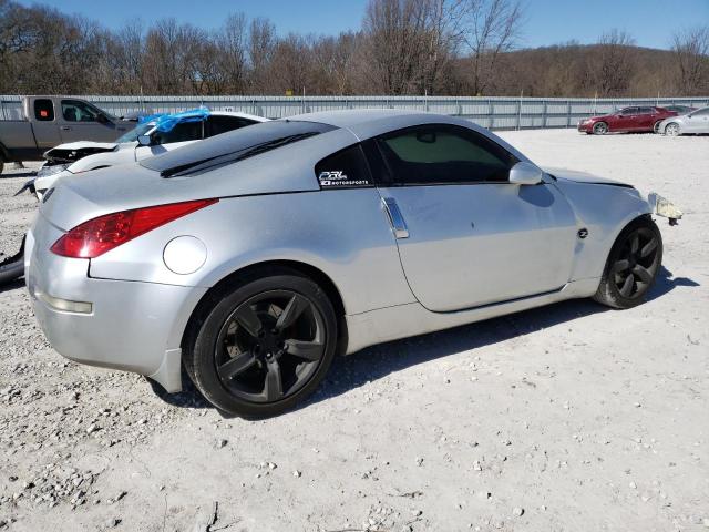 JN1BZ34D28M703958 - 2008 NISSAN 350Z COUPE SILVER photo 3