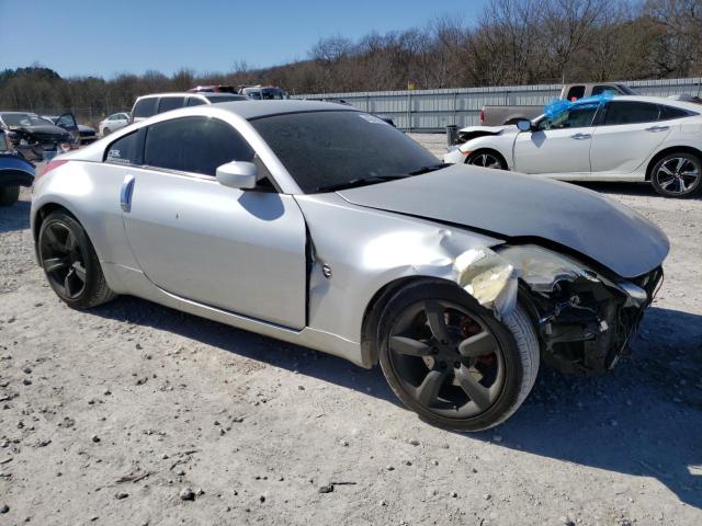 JN1BZ34D28M703958 - 2008 NISSAN 350Z COUPE SILVER photo 4