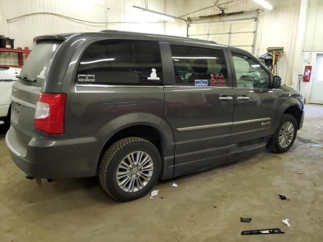 2C4RC1CG7GR304469 - 2016 CHRYSLER TOWN & COU TOURING L GRAY photo 3