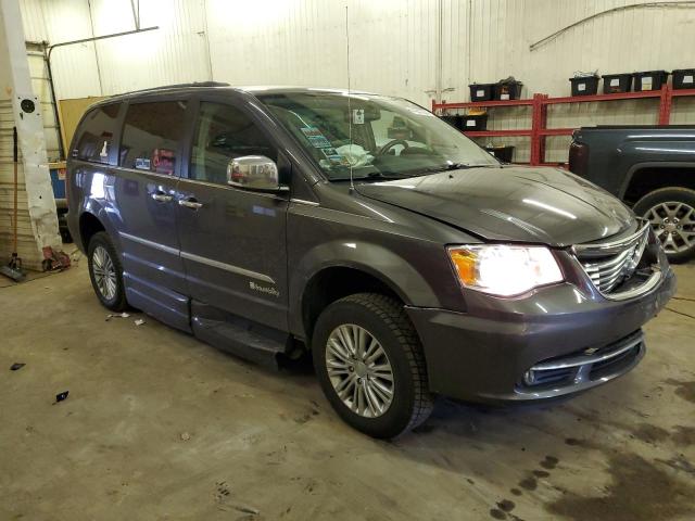 2C4RC1CG7GR304469 - 2016 CHRYSLER TOWN & COU TOURING L GRAY photo 4
