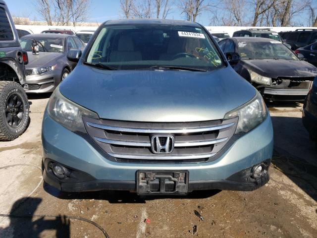 5J6RM4H59CL009487 - 2012 HONDA CR-V EX GREEN photo 5