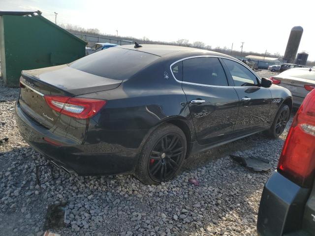 ZAM56RRA2H1216440 - 2017 MASERATI QUATTROPOR S BLACK photo 3