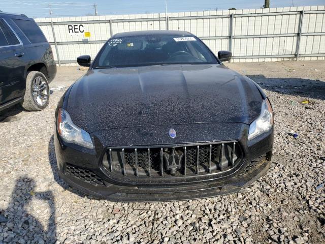 ZAM56RRA2H1216440 - 2017 MASERATI QUATTROPOR S BLACK photo 5