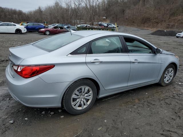 5NPEB4AC6BH087134 - 2011 HYUNDAI SONATA GLS SILVER photo 3