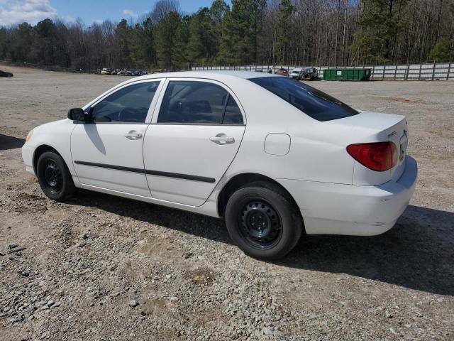 JTDBR32E842046310 - 2004 TOYOTA COROLLA CE WHITE photo 2