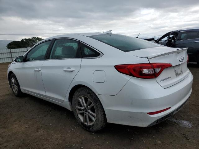 5NPE24AFXHH531084 - 2017 HYUNDAI SONATA SE WHITE photo 2