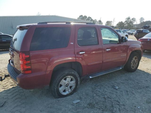 1GNFK13067R350509 - 2007 CHEVROLET TAHOE K1500 BURGUNDY photo 3