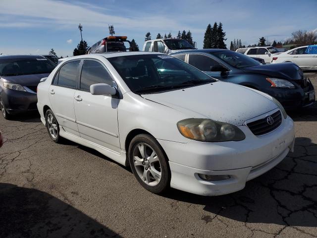 2T1BY30EX5C323578 - 2005 TOYOTA COROLLA XRS WHITE photo 4