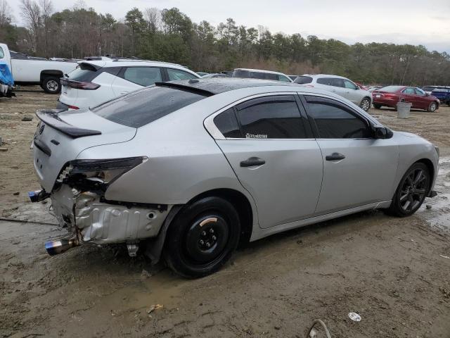 1N4AA5AP7EC909066 - 2014 NISSAN MAXIMA S SILVER photo 3