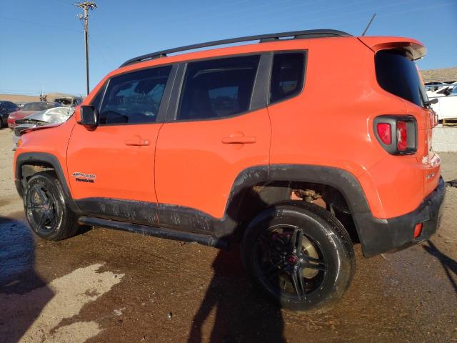 ZACCJBBB1HPE86893 - 2017 JEEP RENEGADE LATITUDE ORANGE photo 2