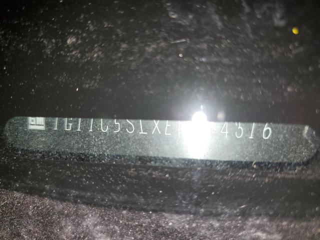 1G11C5SLXEF244316 - 2014 CHEVROLET MALIBU 1LT BURGUNDY photo 12