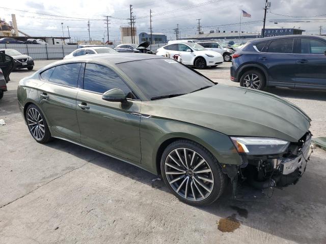 WAUCBCF53NA029499 - 2022 AUDI A5 PREMIUM PLUS 40 GREEN photo 4