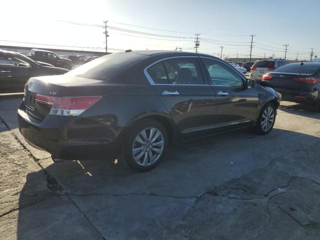 1HGCP3F82BA006548 - 2011 HONDA ACCORD EXL BROWN photo 3