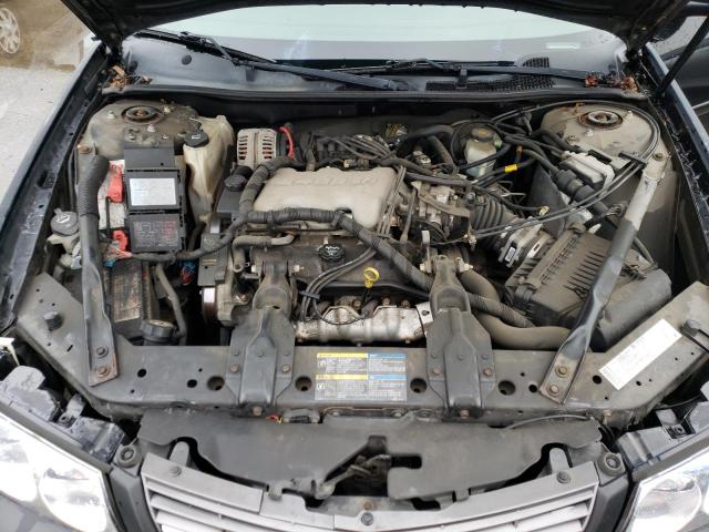 2G1WF52E559187689 - 2005 CHEVROLET IMPALA BLACK photo 11