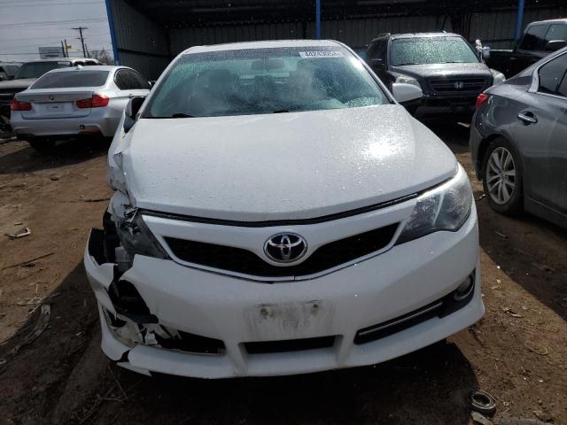 4T1BF1FK6CU537809 - 2012 TOYOTA CAMRY BASE WHITE photo 5